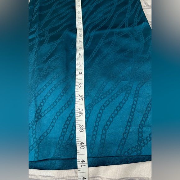 Michael Kors Size:L Women Wide Legs  Pull On Pants Luxe Teal - Picture 7 of 12